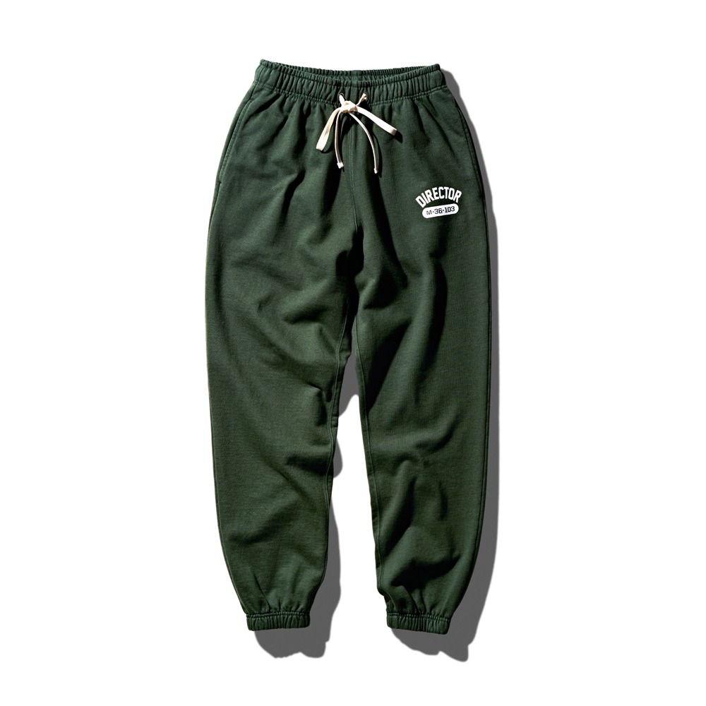 Director Sweat  Pants Forest Green