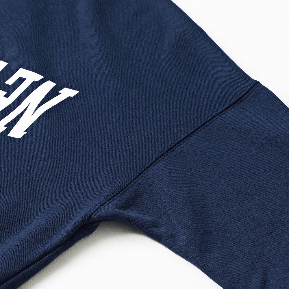 DTR1957 90s Y.N. Sweat Shirts  Navy