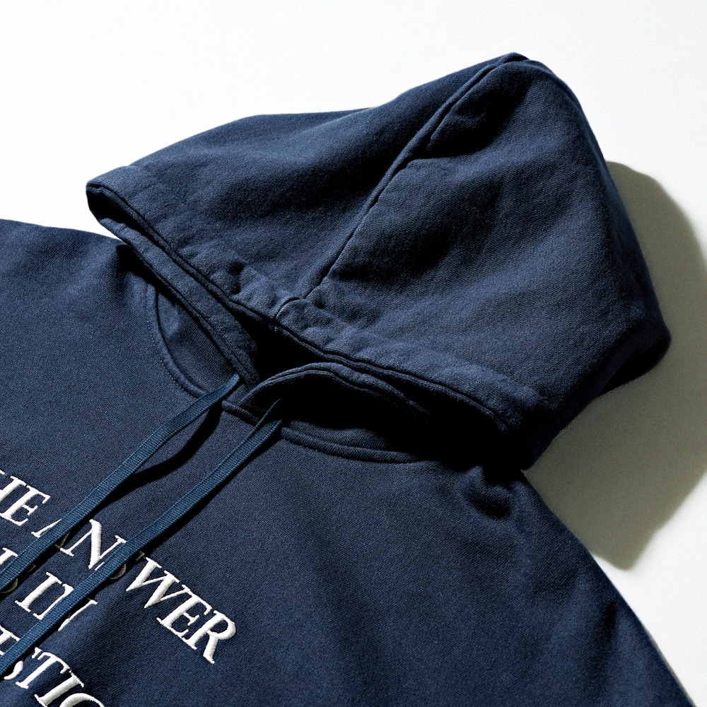 W-ANSWER Hoodie Navy Ver. 2
