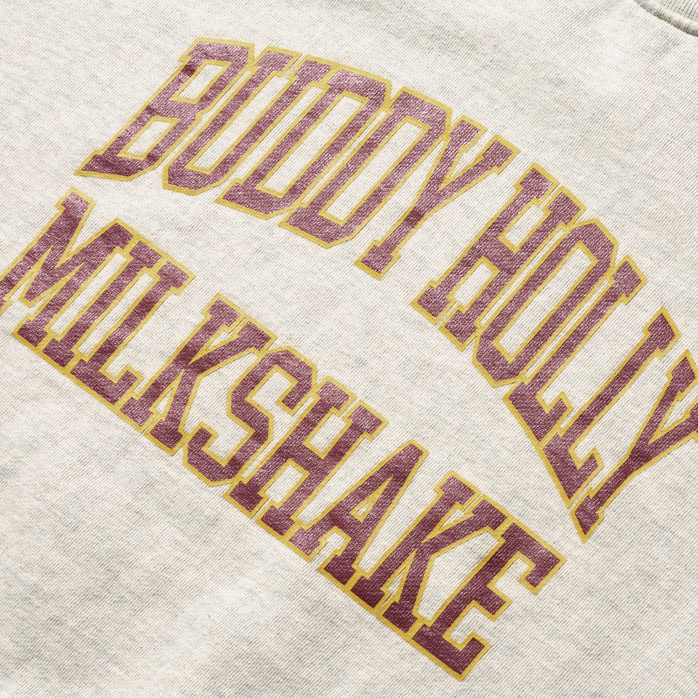 Buddy Holly Sweat Shirts O-Melange Grey(New Wide Fit)