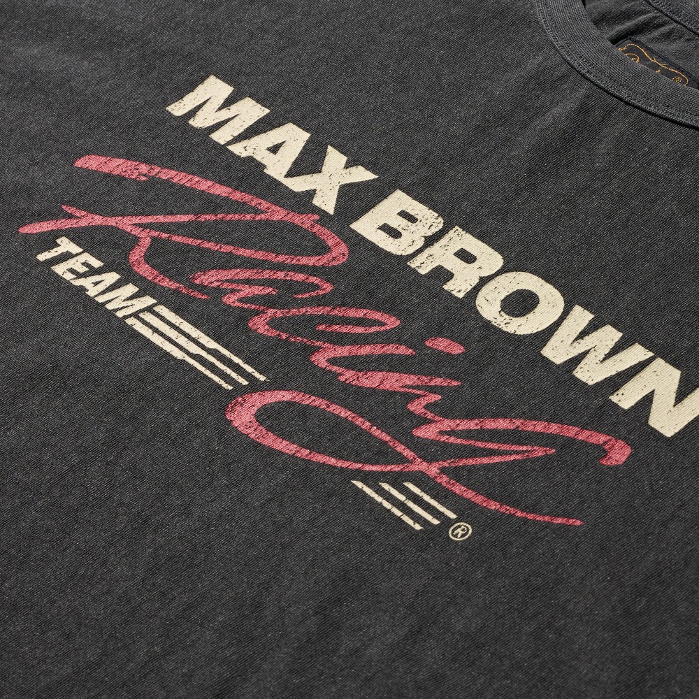 Max Brown RT Pigment Dyed S/S Tee Black